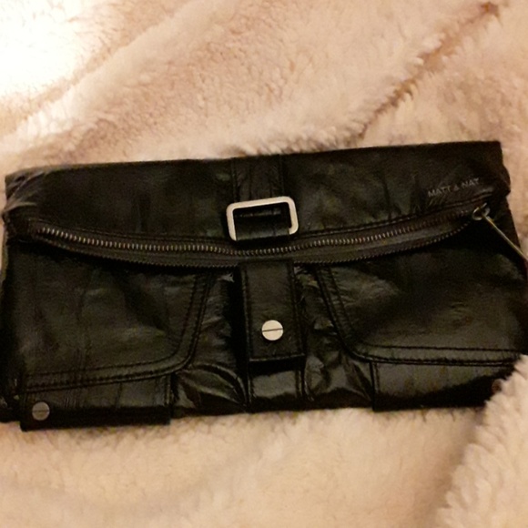 "Matt & Nat "large clutch handbag - Picture 1 of 6